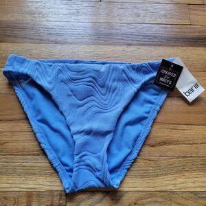 Bar III Women's Swimsuit Bikini Bottoms Size XS NWT Light Blue New with Tags